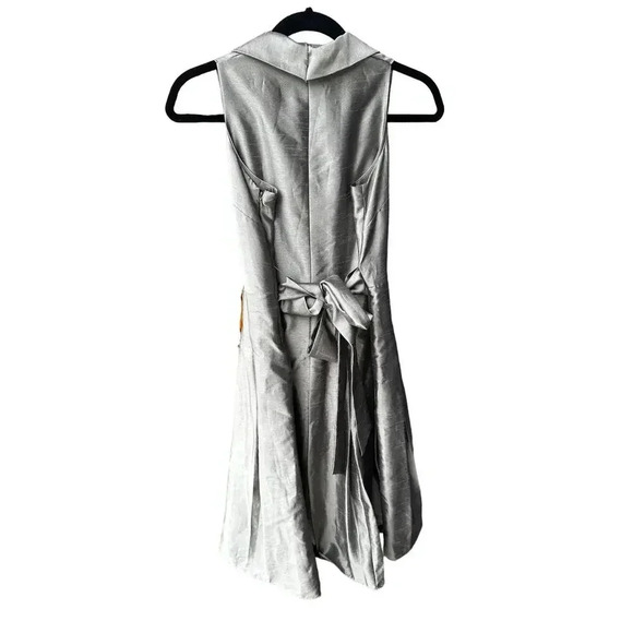 Jones Studio Women's Nylon Blend Sleeveless Collared Fit & Flare Dress Size 12 - Picture 5 of 5